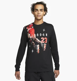 Лонгслів чоловічий Air Jordan Graphic Black DC9793-010