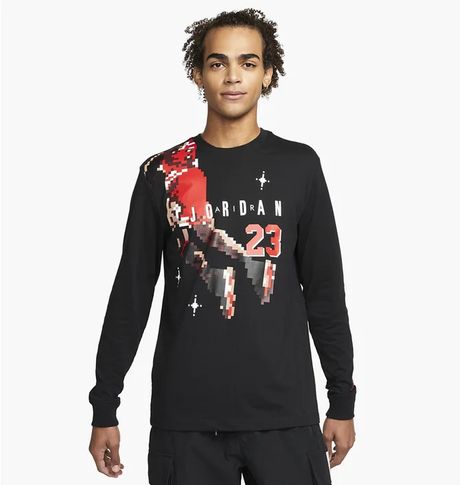 Лонгслив мужской Air Jordan Graphic Black DC9793-010
