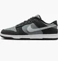 Кроссовки мужские Nike Dunk Low Grey/Black IB3079-001