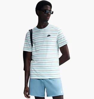 Футболка мужская Nike Sportswear Turquoise/White HJ0550-476