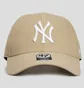 Кепка унисекс 47 Brand Yankees Beige MVPSP17WBP-KH
