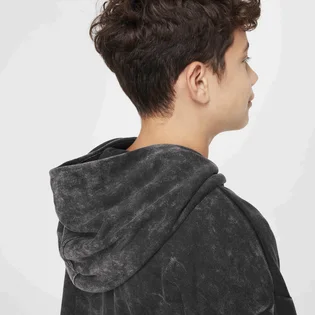 Худі дитяче Nike Cob Flc Po Hoodie Wash Black FZ5266-010