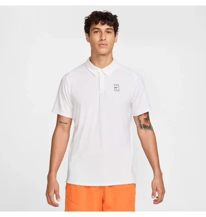 Поло чоловіче Nike Court White FZ6907-100