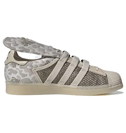 Кроссовки унисекс Adidas Melting Sadness X Superstar Grey H06339