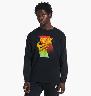 Футболка мужская Nike Freak Max90 Tee Black Dm2451-010