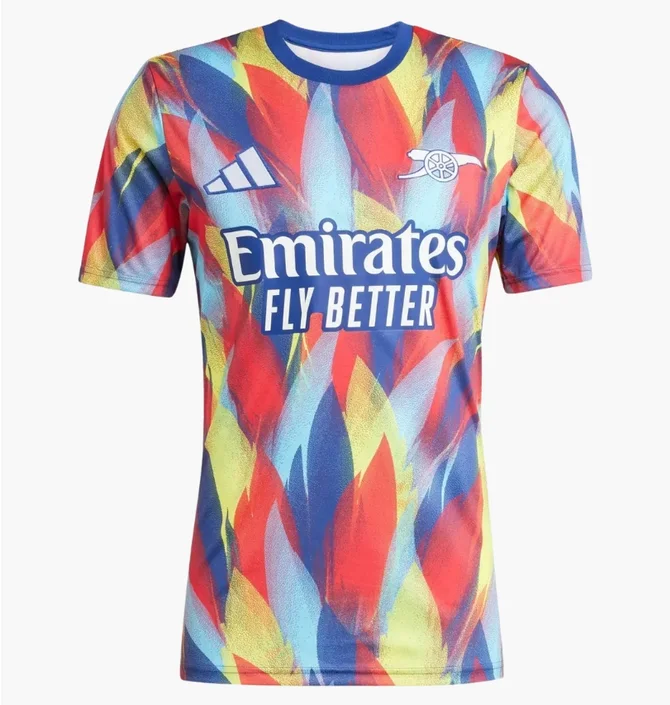 Футболка чоловіча Adidas Arsenal 25/26 Pre-Match Multi JJ1797