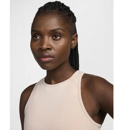 Топ женский Nike Pro Dri-Fit Beige FQ7934-207