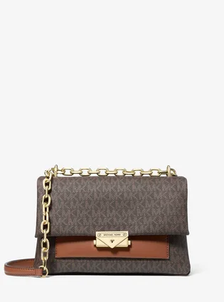 Сумка жіноча Michael Kors Cece Medium Logo Shoulder Bag Brown 35F2G0EF8B-BROWN-46225