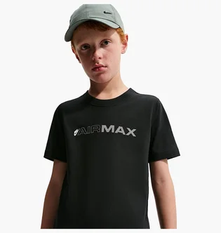 Футболка детская Nike Sportswear Older Kids Air Max T- Shirt Black IO1157-010