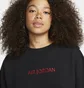 Свитшот женский Air Jordan WomenS Crew Sweatshirt Black DQ4649-010