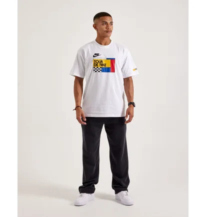Футболка чоловіча Nike Tour De Nike Tee White HF7043-100