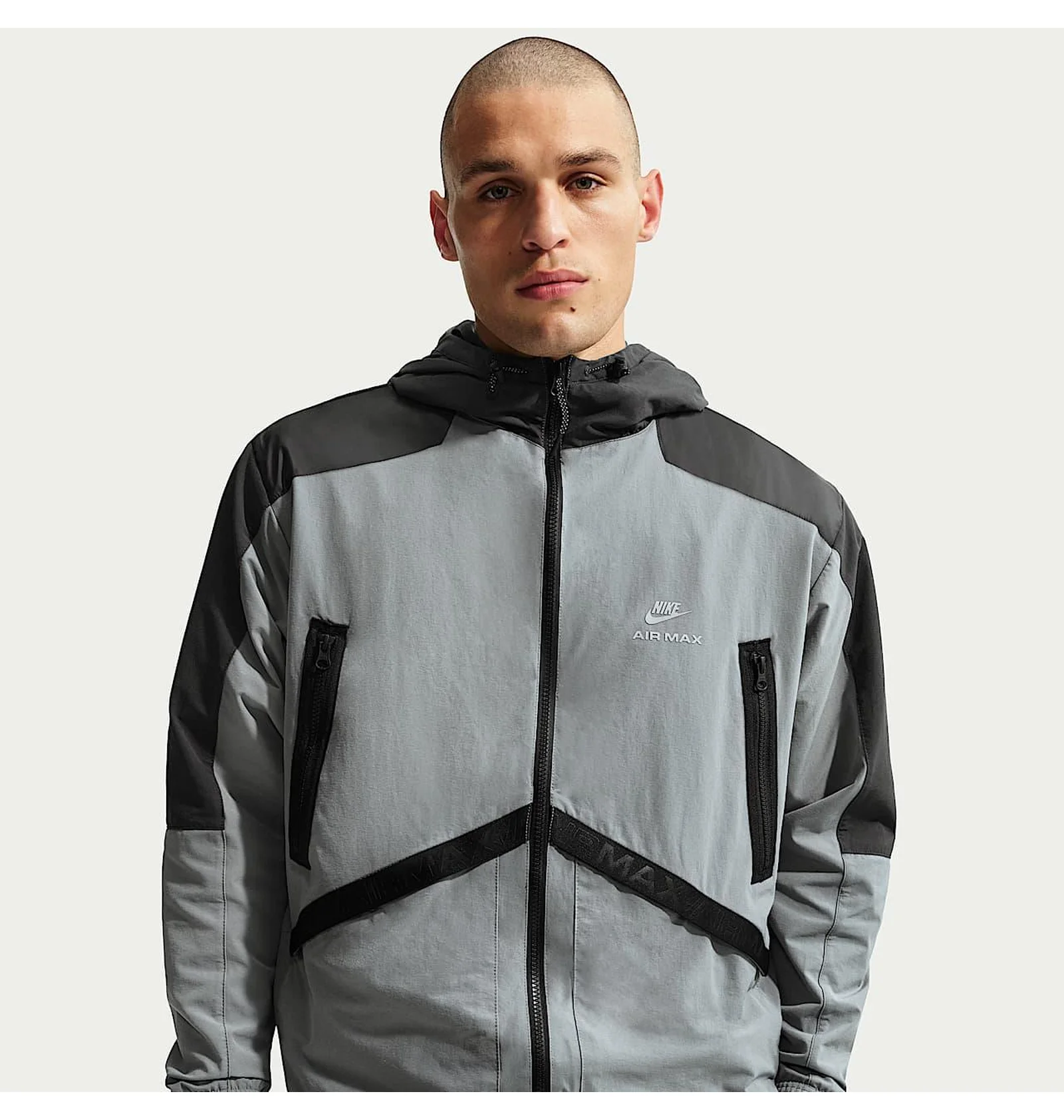 ᐉ Ветровка мужская Nike Air Max Wvn Jacket Io Grey IO1058-065