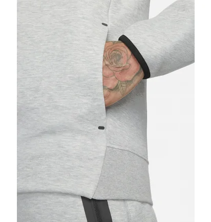 Худі чоловіче Nike Sportswear Tech Fleece Pullover Hoodie Grey FB8016-063