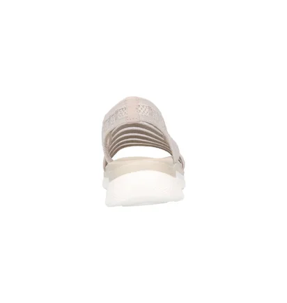 Сандали женские Skechers Flex Appeal 4.0 Beige 119479-STN