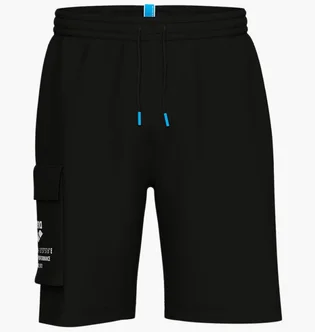 Шорти чоловічі Arena Graphic Long Bermuda Fleece Black 010912-500