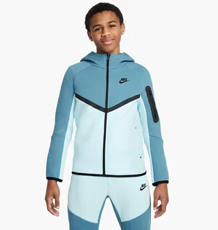 Толстовка детская Nike Sportswear Tech Fleece Light Blue/Blue HV5867-476
