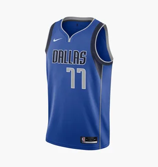 Майка мужская Nike Nba Dallas Mavericks Swingman Jersey Icon 2020 Luka Doncic Blue CW3662-489
