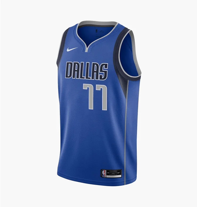 Майка мужская Nike Nba Dallas Mavericks Swingman Jersey Icon 2020 Luka Doncic Blue CW3662-489