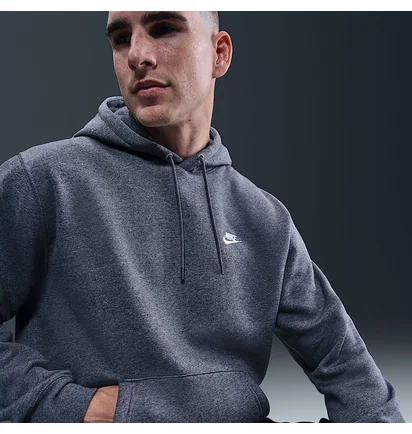 Худи мужское Nike Club Grey FN3859-071