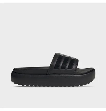 Тапочки женские Adidas Adilette Platform Slides Black Hq6179