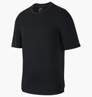 Футболка мужская Nike Dri-Fit MenS Short-Sleeve Basketball Top Black AJ3538-010