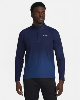 Кофта мужская Nike 1/2 Dri-Fit Adv Tour Blue FD5833-410