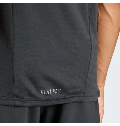 Майка мужская Adidas Designed For Training Workout Heat.Rdy Tank Black IS3708