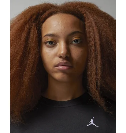 Свитшот женский Air Jordan Brooklyn Fleece Crewneck Sweatshirt Black FB5174-010