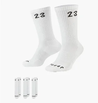 Носки унисекс Air Jordan U Essential Crew (3 пары) White DA5718-100