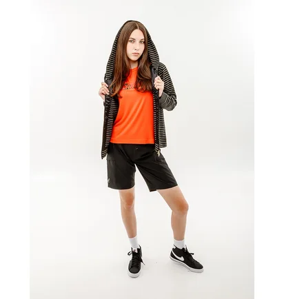 Толстовка женская AUSTRALIAN Stripes Hoodie Polyviscosa Jacket Black LSDGC0010-003