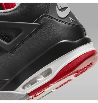 Кросівки чоловічі Air Jordan 4 Retro Bred Reimagined Black FV5029-006