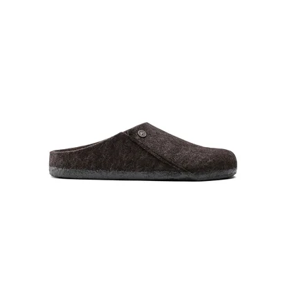 Тапочки чоловічі Birkenstock Zermatt Shearling Wool Felt Slippers Black 1016570