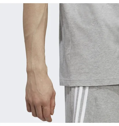 Футболка мужская Adidas Essentials Single Jersey Embroidered Small Logo Tee Grey Ic9288