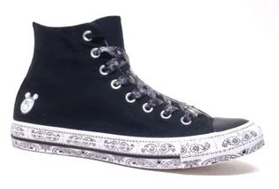 Кеды женские Converse X Miley Cyrus Chuck Taylor Hi Black 162234C