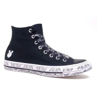 Кеды женские Converse X Miley Cyrus Chuck Taylor Hi Black 162234C