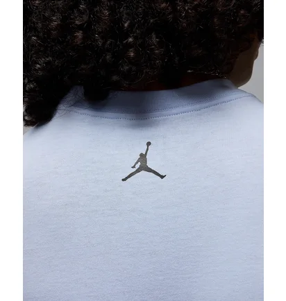 Футболка унісекс Air Jordan Sneaker Patch T-Shirt Light Blue HJ2326-407