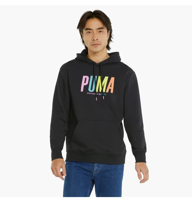 Худи мужское Puma Swxp Graphic Black 533621-01