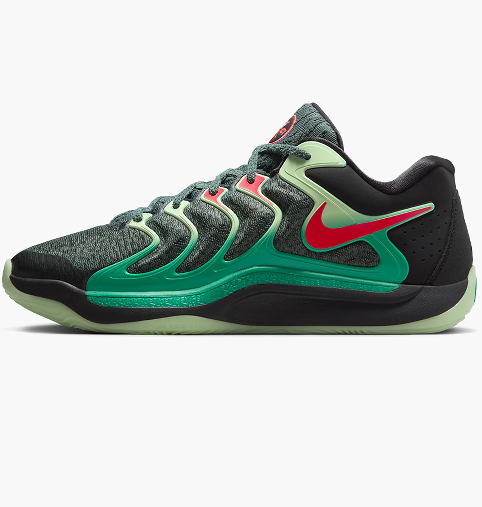 ᐉ Кросівки унісекс Nike Kd 17 Black/Green FJ9487-002 - придбати в
