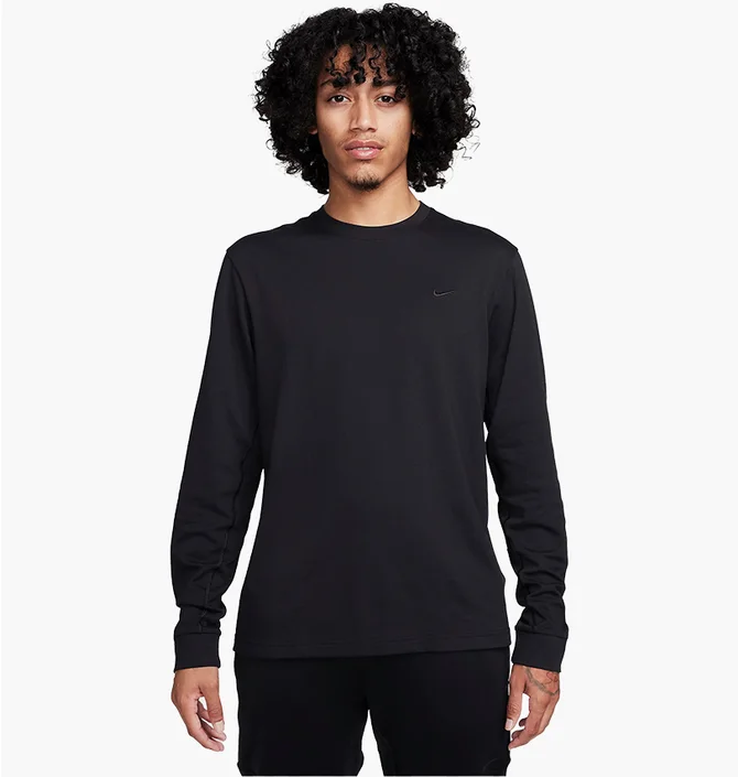 Лонгслив мужской Nike Primary Dri-Fit Long-Sleeve Versatile Top Black FB8585-010