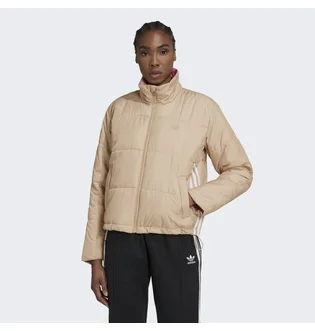 Пуховик жіночий Adidas Short Puffer Jacket Beige HM2614