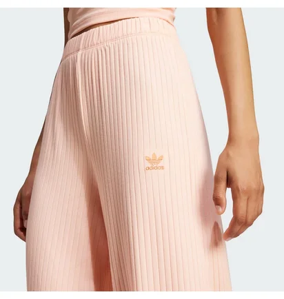 Штани жіночі Adidas Essentials Wide Rib Peach JD0766