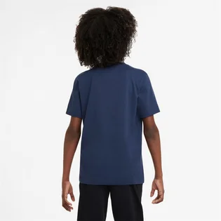 Футболка детская Nike Sportswear Big Kids T-Shirt Blue FZ5177-410