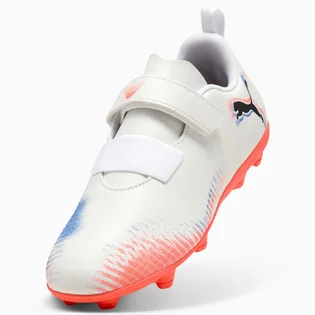 Бутсы детские Puma Future 8 Play V Fg Ag White 108630-01