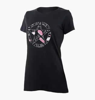 Футболка жіноча Jeep T-Shirt Star Botanical Print J22W Black O102614-B000