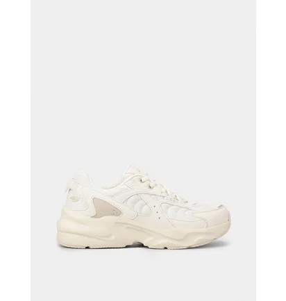 Кроссовки женские Skechers BobS Sport Bobs Bamina 2 Beige/White 117362-NTMT