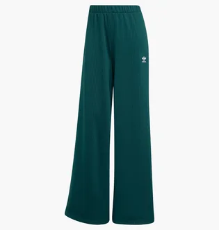 Штаны женские Adidas Essentials Winterized Wide Rib Green JW6094