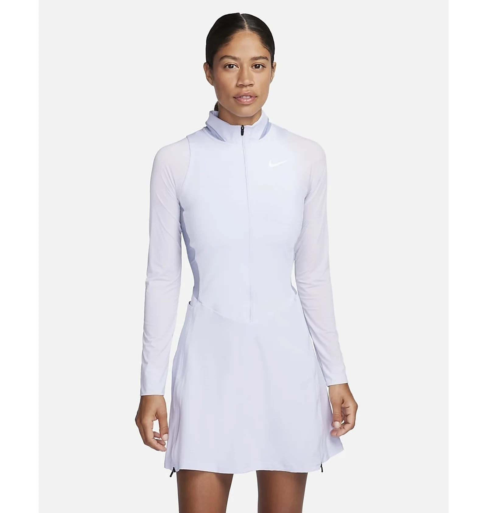 Nike ドライフィットホワイト ᐉ Кофта женская Nike Dri-Fit Tour White DR5663-536 - купить в