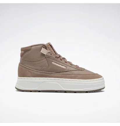 Кроссовки женские Reebok Club C Geo Mid Brown Gv7035