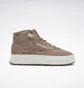 Кроссовки женские Reebok Club C Geo Mid Brown Gv7035
