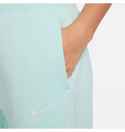 Штани жіночі Nike Sportswear Phoenix Fleece High-Waisted Wide-Leg Sweatpants Turquoise DQ5615-346